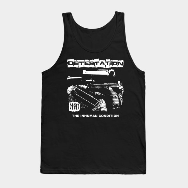 Detestation "The Inhuman Condition" Tribute Tank Top by lilmousepunk
